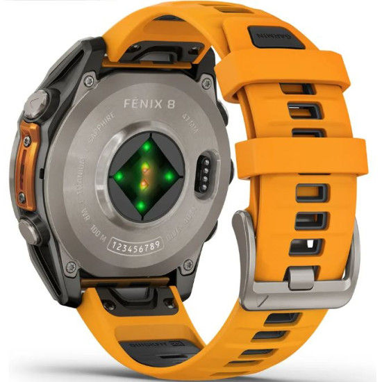 Garmin 010-02904-11 FENIX 8 Sapphire Horloge