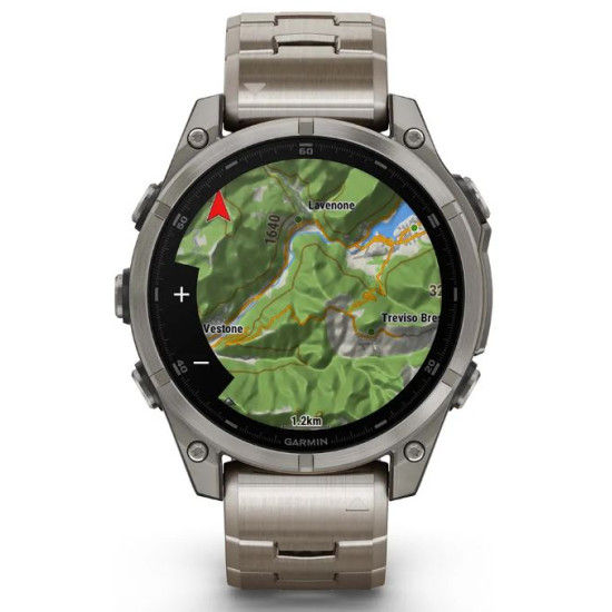 Garmin 010-02904-40 FENIX 8 Sapphire Horloge
