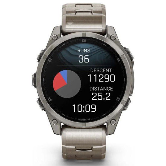 Garmin 010-02904-40 FENIX 8 Sapphire Horloge