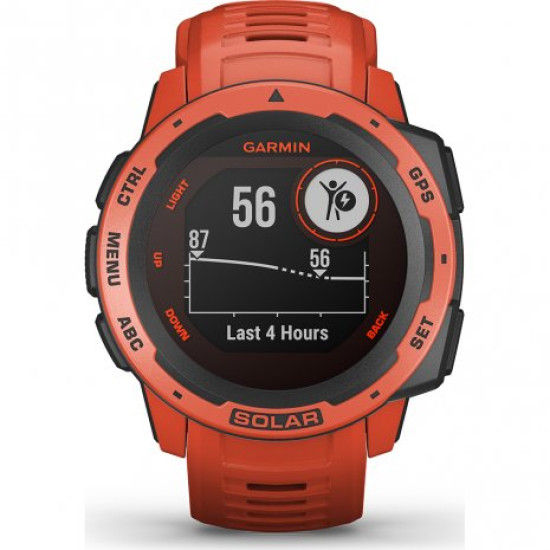 Garmin 010-02293-20 Instinct Flame Red Solar