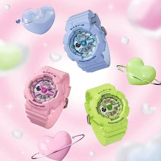 G-Shock BA-110YK-3AER Baby-G Horloge