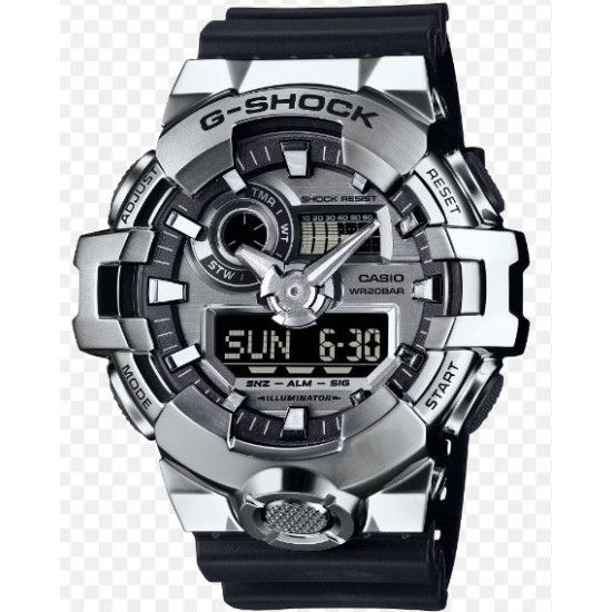 G-Shock GM-700-1A Metal Bezel Horloge