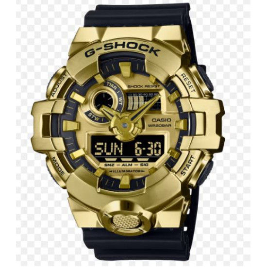 G-Shock GM-700G-9A Metal Bezel Horloge