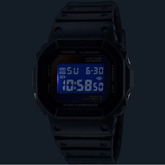 G-Shock DW-5600RW-1ER Rainbow Brick Wall Watch