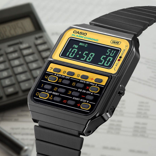 Casio CA-500WEGG-9BEF CALCULATOR Watch