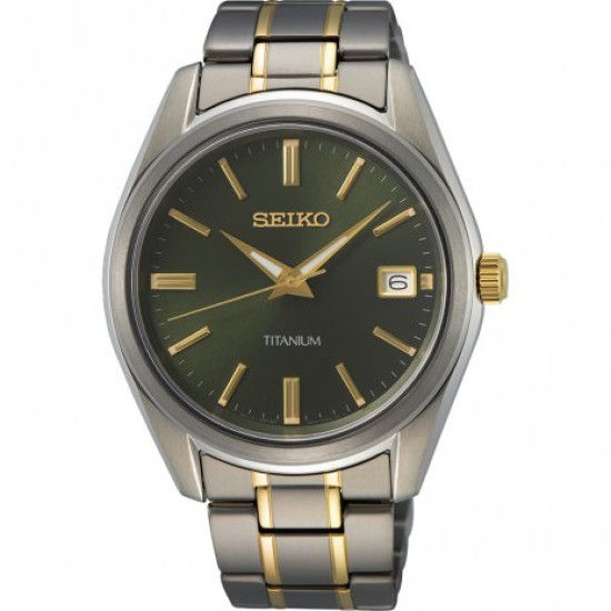 Seiko SUR377P1 Titanium Horloge