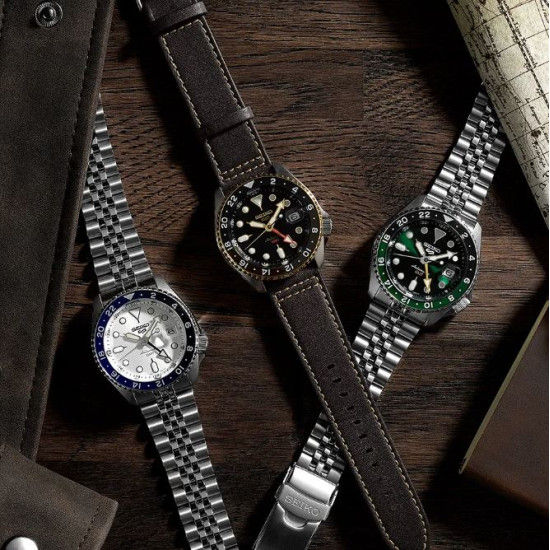 Seiko 5 Sport SSK035K1 Automatic GMT Watch