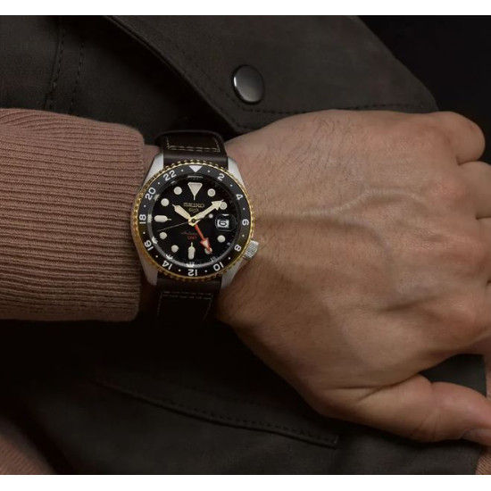 Seiko 5 Sport SSK036K1 Automatic GMT Watch