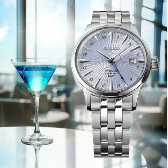 Seiko Presage SSK037J1 COCKTAIL Automatic GMT Watch