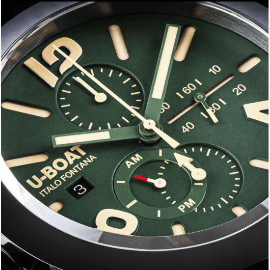 U-Boat 9581 Classico 45 CAS Green Watch