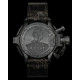 U-Boat 8808 Capsule 45mm PVD BK BL Watch