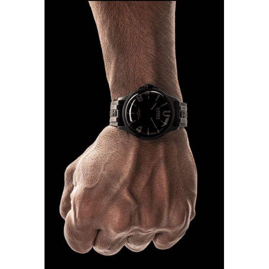 U-Boat 9551 DARKMOON 40mm BK Grey Curved Camouflage Watch