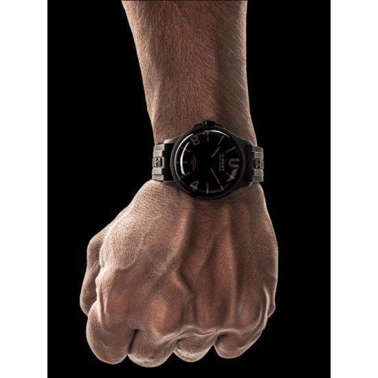 U-Boat 9545 DARKMOON 40mm BK Black Curved PVD Watch