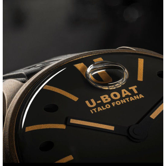 U-Boat 9549 DARKMOON 40mm BK Brown Vintage Watch