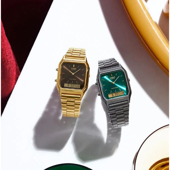 Casio Retro AQ-230GA-5AMQYES Horloge 