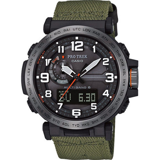 Casio Pro Trek PRW-6600YB-3ER Solar Zendergestuurd