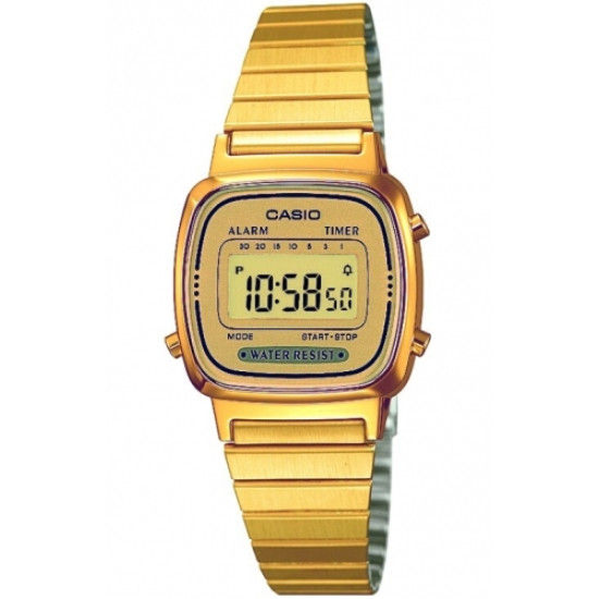Casio Retro LA670WEGA-9EF Horloge 25mm