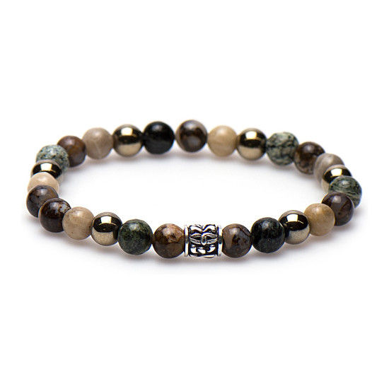 Karma Green Mile XS Silver Bead 87116 Armband