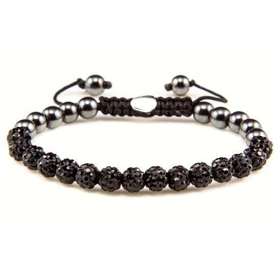 Karma Armband Spiral Black Crystal XS 82082 Karma Armband Spiral Black Crystal XS 82082