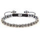 Karma Armband Spiral Grey Crystal XS 82089 