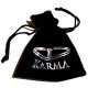 Karma Armband  Black is Black silver Buddha 86116 