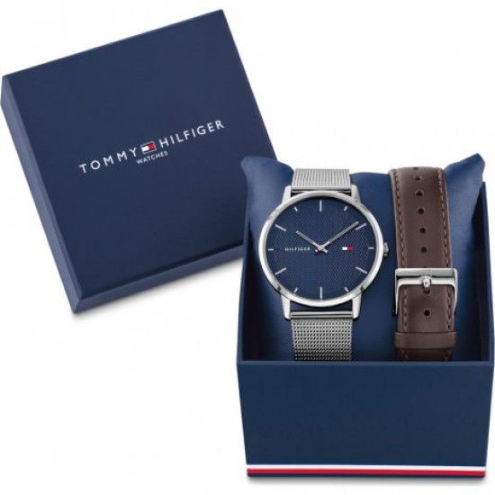 Tommy Hilfiger 1791668 James Giftset Horloge 40mm Heren