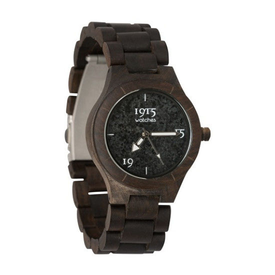 1915 Watches Elegance Lady Grey Stone Horloge 38 mm Sandel 1915 Watches Elegance Lady Grey Stone Horloge 38 mm Sandel