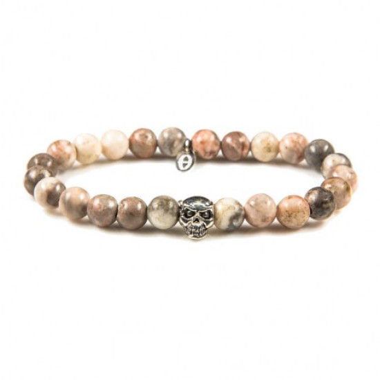 Karma Sandy Skull 86084 Armband Heren