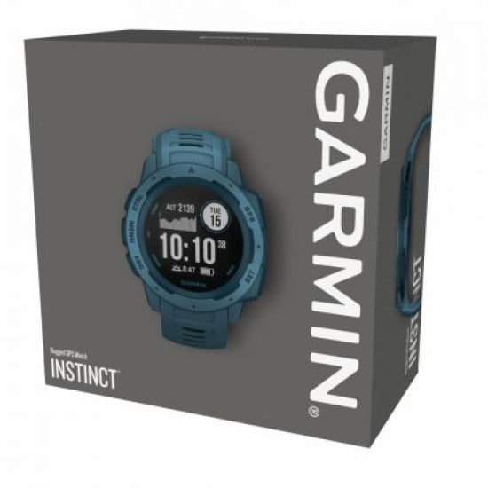 Garmin Instinct GPS Smartwatch 010-02064-04 Lakesite Blue 45mm