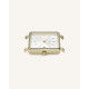 Rosefield The Boxy XS White Silver Gold Rosefield The Boxy XS White Silver Gold