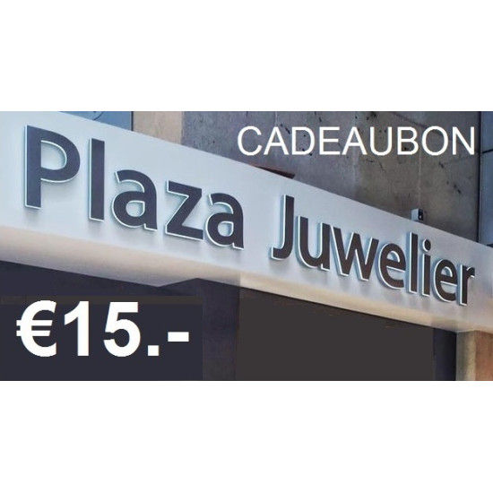 Cadeaubon €15,-