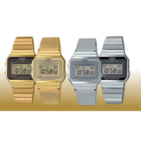 Casio Retro A700WEM-7AEF Digitaal