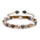 Karma Armband Spiral Brownie Beige XS 83447