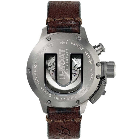 U-Boat 8061 Titanio Tungsteno CA BK Automatic Horloge 45mm