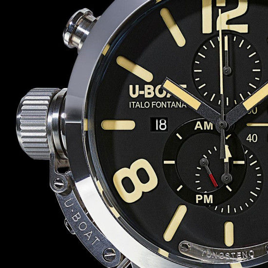 U-Boat 8077 Classico 50 Tungsteno CAS1 Horloge 50mm