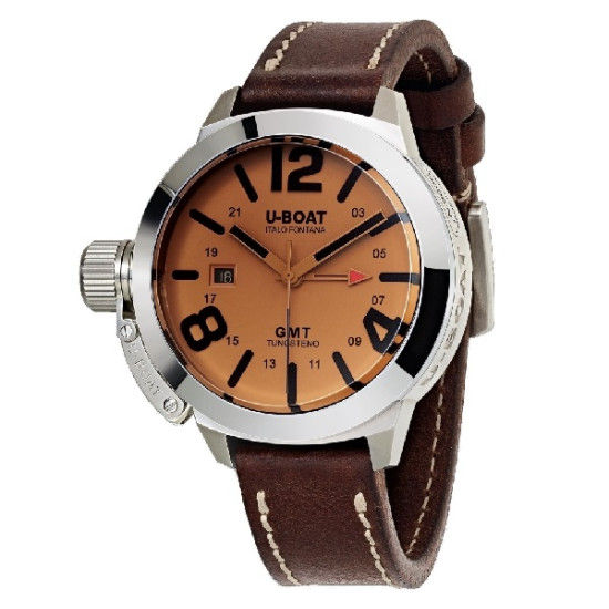 U-Boat 8051 Classico 45 BE GMT Horloge 45mm U-Boat 8051 Classico 45 BE GMT Horloge 45mm