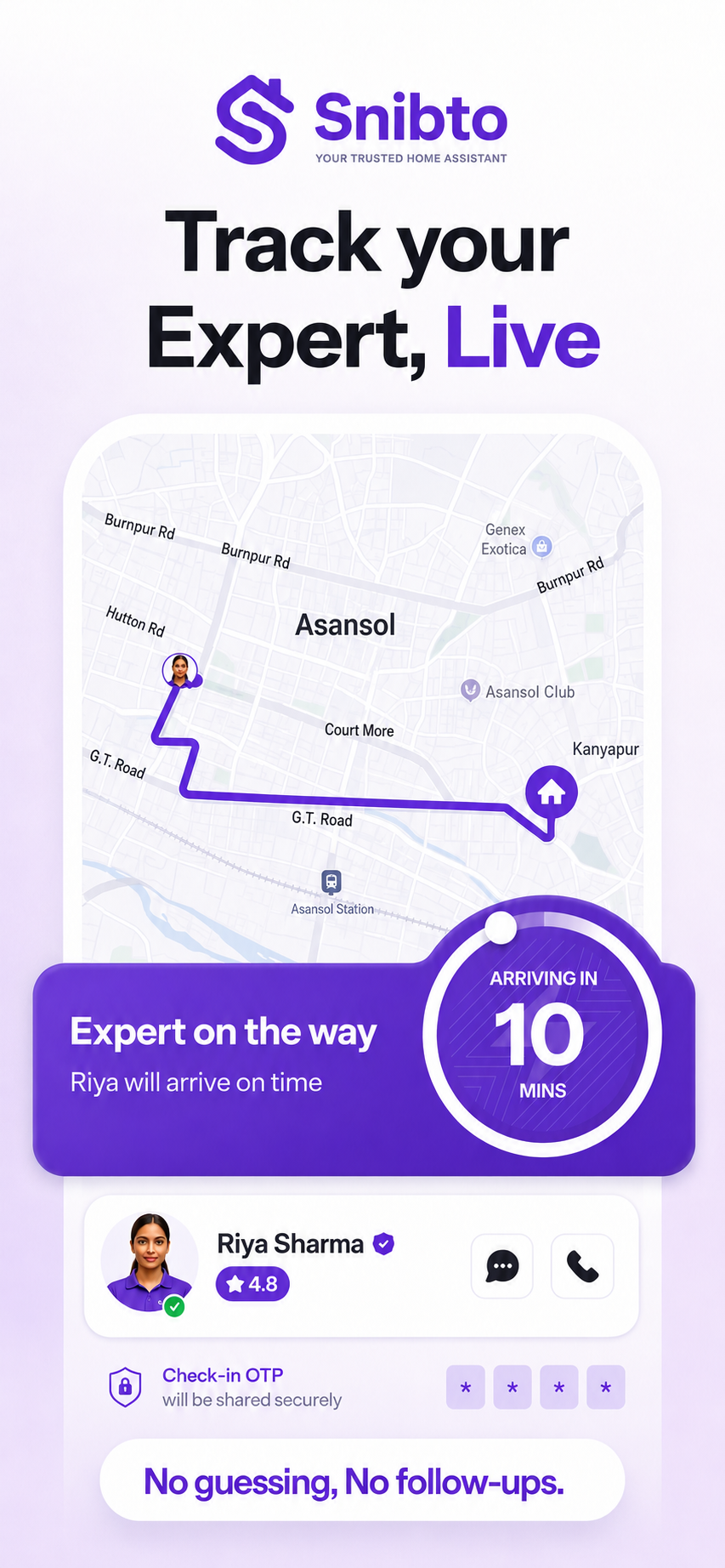 Expert Arrives On Time
