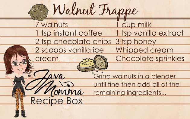 Walnut Frappe