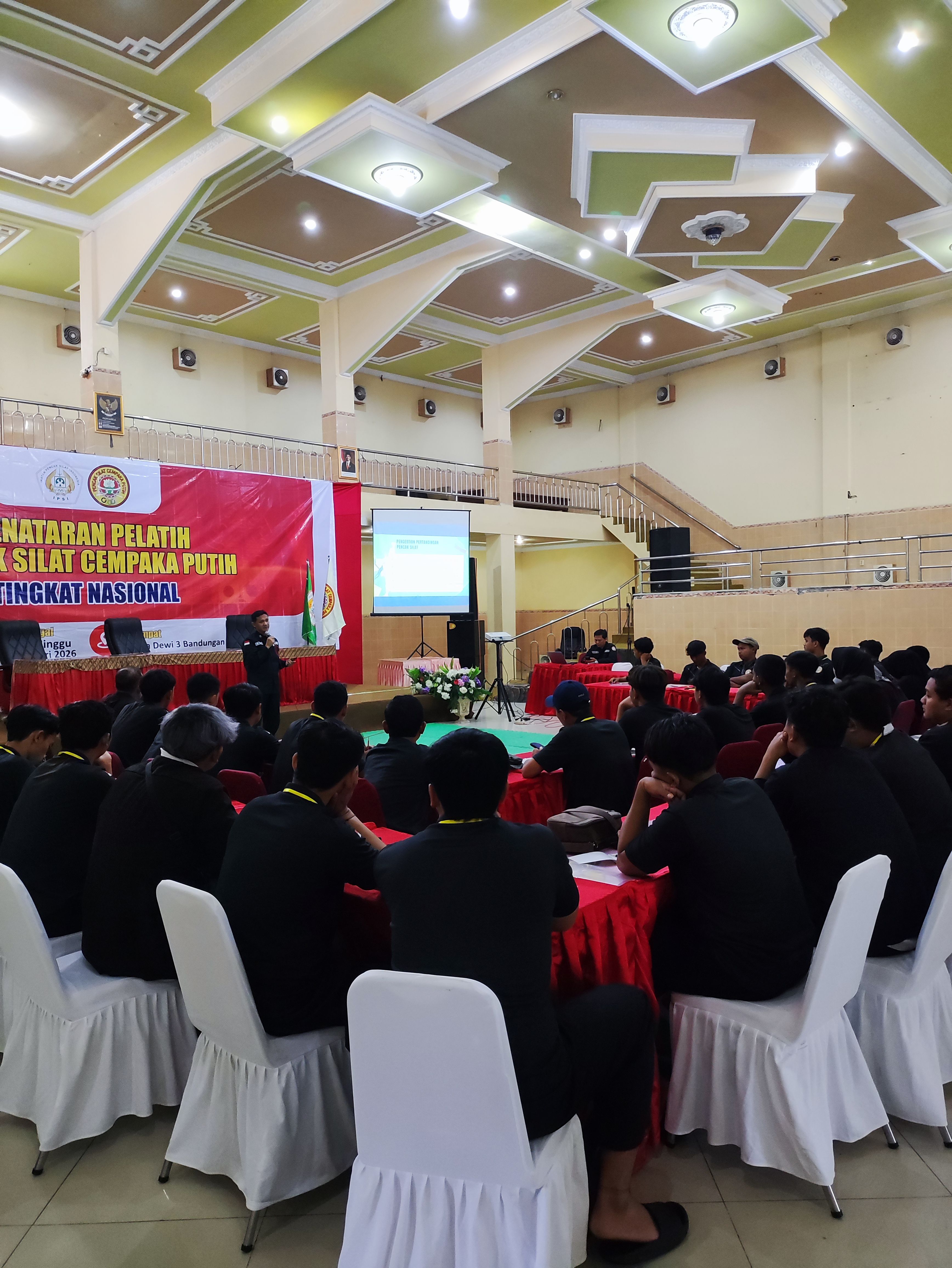 Penataran Pelatih Pencak Silat Cempaka Putih Tingkat Nasional 2026 Sukses Digelar di Bandungan