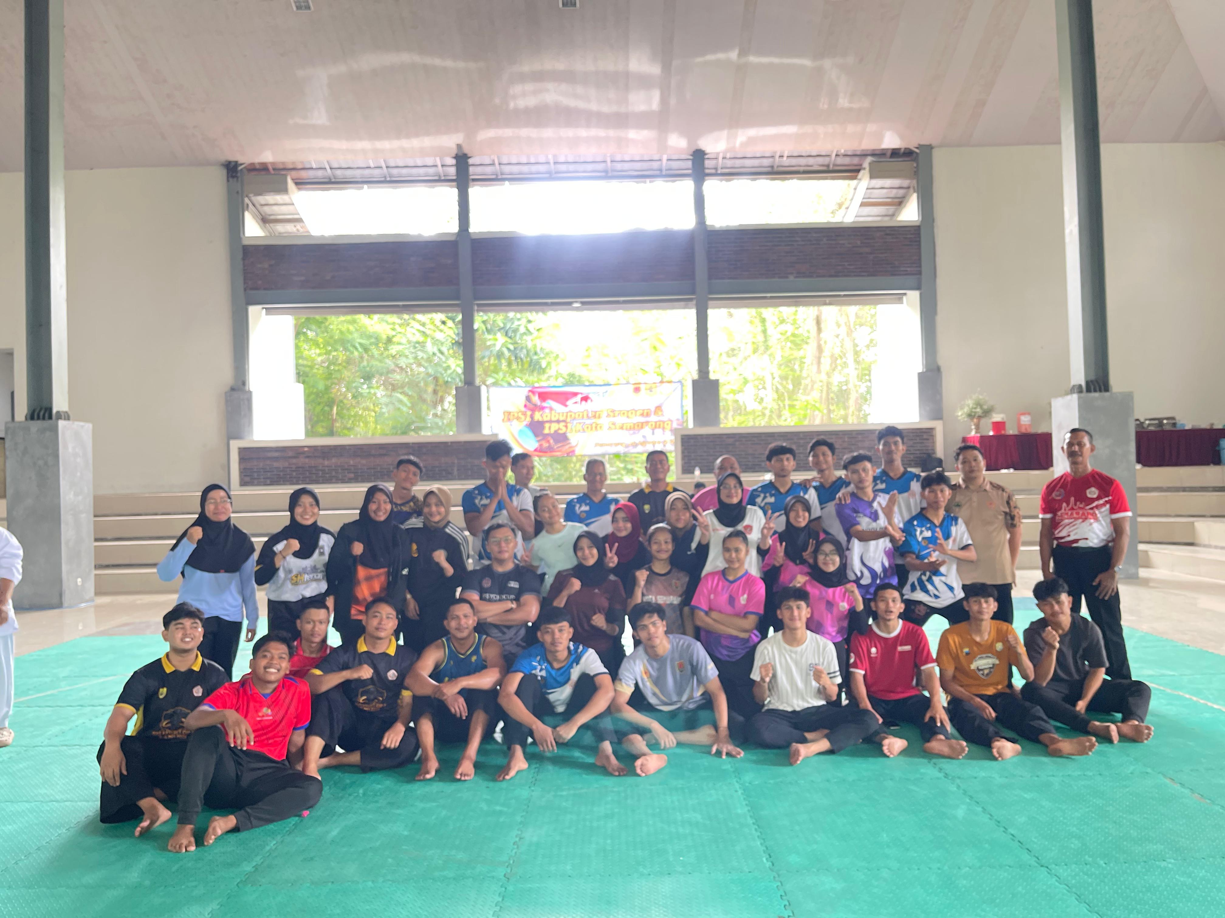 Pra Porprov Semakin Dekat, IPSI Sragen Lakukan Uji Coba di Semarang