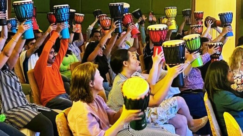 Drum Circle Team Building Activity and Drumming Groups Workshop for Corporates - Image 8