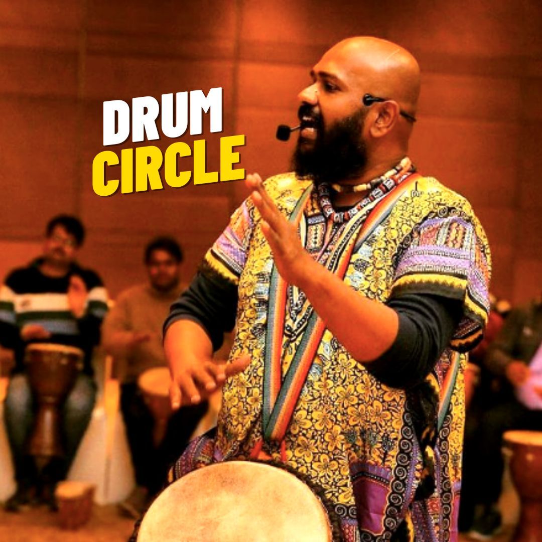 Drum Circle — book artists for corporate offsites