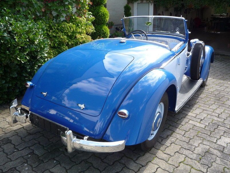 AMAZING 1937 Mercedes Benz 200 Series