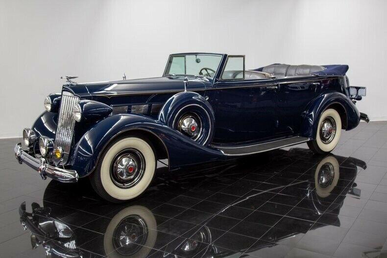 1937 Packard 1502 Super Eight Convertible Sedan