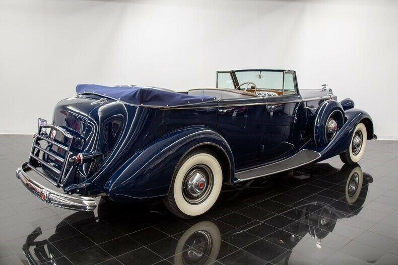 1937 Packard 1502 Super Eight Convertible Sedan