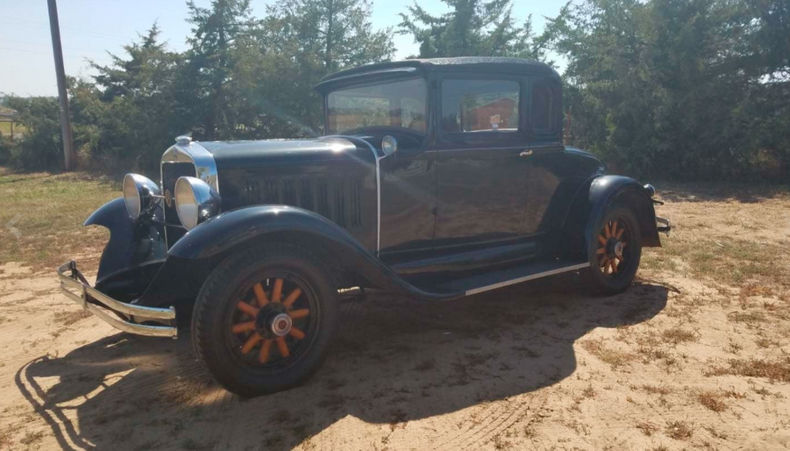 1930 Studebaker 2 door coupe, restored