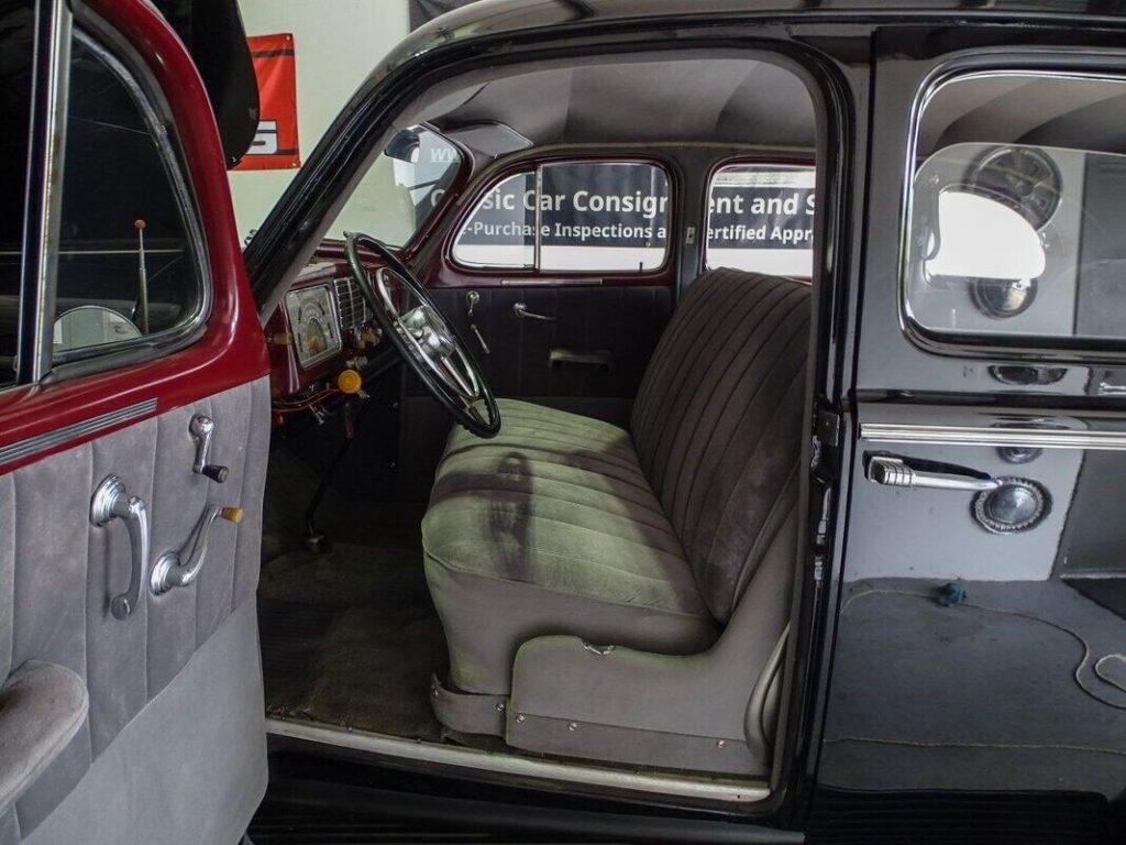 1937 Buick Century Humpback Sedan
