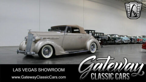 Bronze 1937 Packard 115C Convertible LT1 SBC V8 Turbo 350 for sale