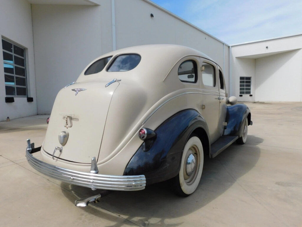 Brown 1937 Desoto S3 Sedan 228 CID I6 3 Speed Manual
