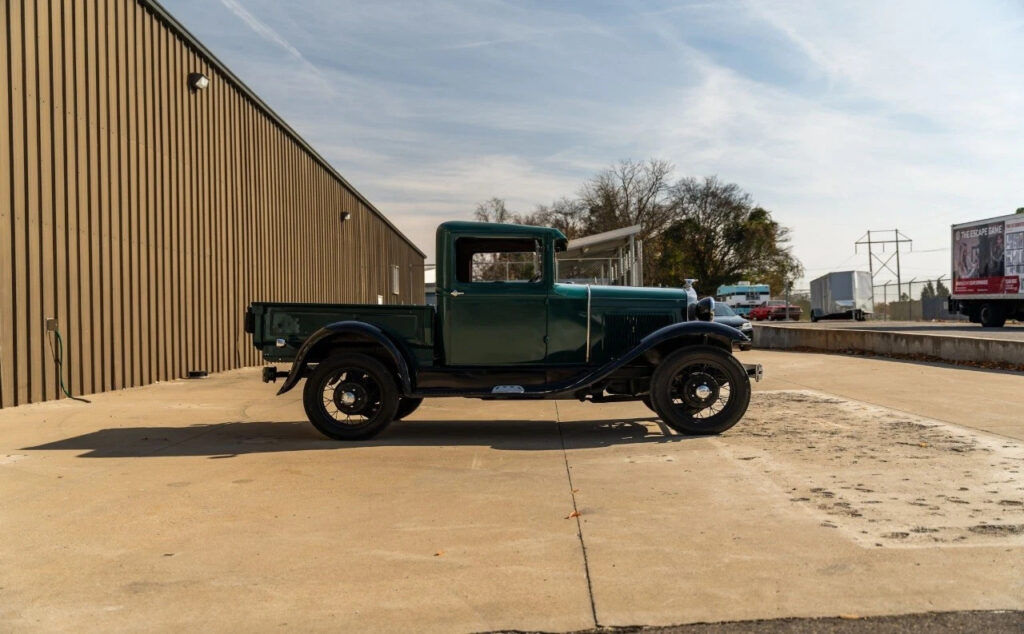 Green 1930 Ford Model A Pickup 4 Cylinder Manual